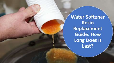 how to test your soft water resin|is water softener resin good.